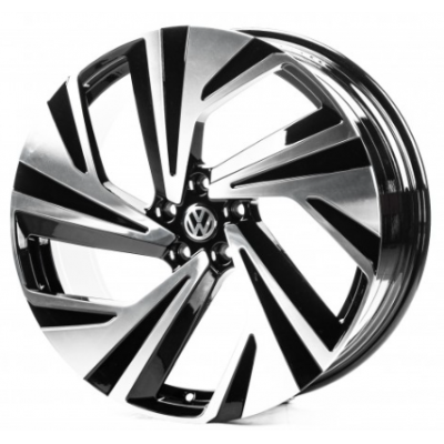 Volkswagen (VV21846) gloss black machined face