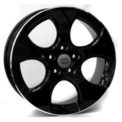 Volkswagen (W444) Ciprus gloss black lip polished