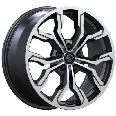 Volkswagen (WD002) New York matt gun metal polished