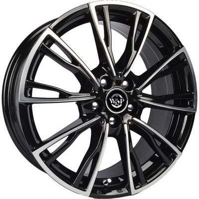 Volkswagen (WD006) Lugano gloss black polished