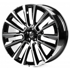 Replica Volvo (V3562) 9x21 5x108 ET38,5 DIA63,4 (black machined face)