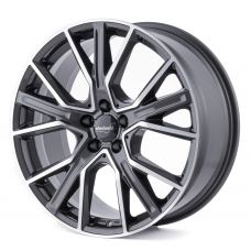 WHEELWORLD WH34 Dark Gunmetal Hochglanzpoliert (DGMP+) R17 W7.5 PCD5x112 ET45 DIA66.6