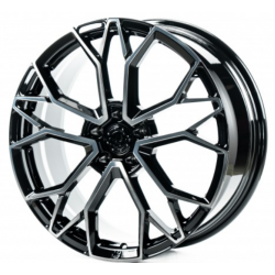 WS-070C gloss black dark machined face