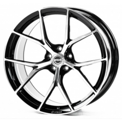 WS089C gloss black machined face