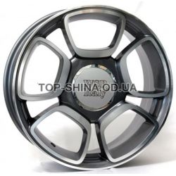 Fiat (W157) Forio anthracite polished