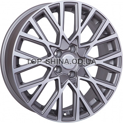 Fiat (W168) Gran Sasso matt gun metal polished