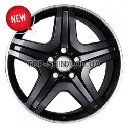 Mercedes (W775) Miyagi dull black lip polished