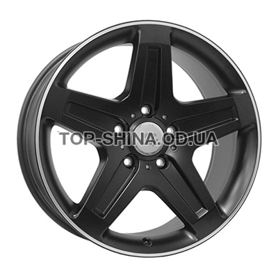 Mercedes (W779) Nagano dull black lip polished