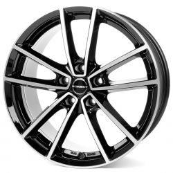 W gloss black polished