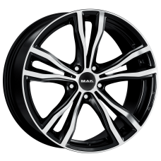 MAK X-MODE Black Mirror Face R20 W11 PCD5x120 ET37 DIA72.6