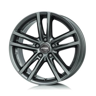 Диски Rial X10 9x19 5x120 ET48 DIA74,1 (metal grey)