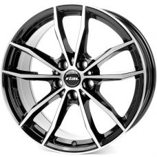 RIAL X12 Diamant-Schwarz Frontpoliert R18 W7.5 PCD5x112 ET51 DIA66.6