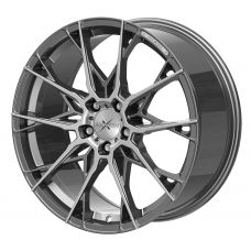 AXXION X1 Daytona Grau Hochglanzpoliert (DGP+) R19 W8.5 PCD5x112 ET35 DIA72.6