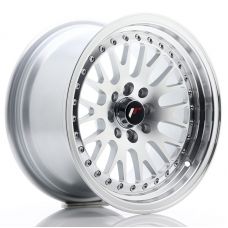 JAPAN RACING JR10 Silver Machined Face R15 W8 PCD4x100/108 ET20 DIA74.1