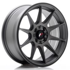 JAPAN RACING JR11 Matt Gun Metal R16 W7 PCD4x100/108 ET25 DIA67.1