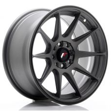 JAPAN RACING JR11 Matt Gun Metal R16 W8 PCD4x100/108 ET25 DIA67.1