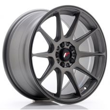 JAPAN RACING JR11 Matt Gun Metal R17 W8.25 PCD5x100/108 ET35 DIA73.1