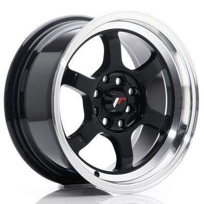 Диски JAPAN RACING JR12 Glossy Black R15 W7.5 PCD4x100/114.3 ET26 DIA73.1
