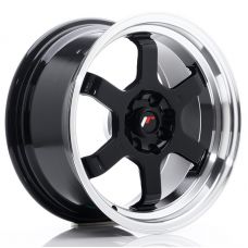 JAPAN RACING JR12 Glossy Black R16 W8 PCD4x100/114.3 ET15 DIA73.1