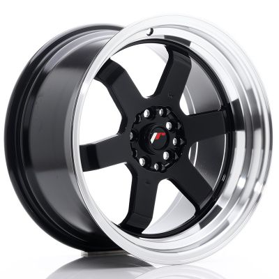 Диски JAPAN RACING JR12 Glossy Black R17 W9 PCD5x100/114.3 ET25 DIA73.1