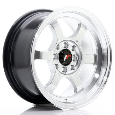 Диски JAPAN RACING JR12 Hyper Silver R15 W7.5 PCD4x100/114.3 ET26 DIA73.1