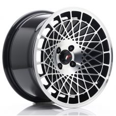 JAPAN RACING JR14 Glossy Black Machined Face R16 W9 PCD4x100 ET10 DIA74.1