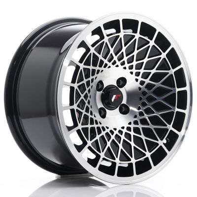 Диски JAPAN RACING JR14 Glossy Black Machined Face R16 W9 PCD4x100 ET10 DIA74.1