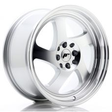 JAPAN RACING JR15 Silver Machined R17 W8 PCD4x100/114.3 ET35 DIA74.1