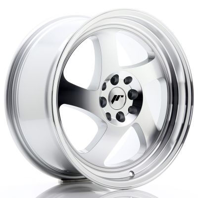 Диски JAPAN RACING JR15 Silver Machined R17 W8 PCD5x100/114.3 ET35 DIA74.1