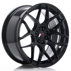 JAPAN RACING JR18 Glossy Black R17 W8 PCD4x100/108 ET25 DIA73.1