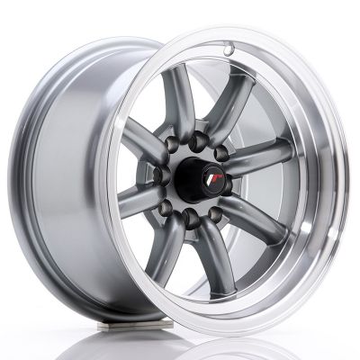 Диски JAPAN RACING JR19 Gun Metal R14 W8 PCD4x100/114.3 ET-13 DIA73.1