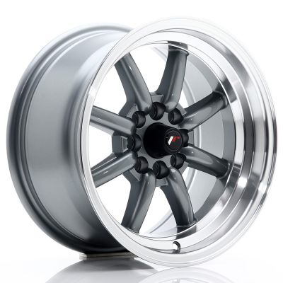 Диски JAPAN RACING JR19 Gun Metal R15 W8 PCD4x100/108 ET0 DIA73.1