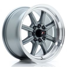 JAPAN RACING JR19 Gun metal R15 W8 PCD4x100/114.3 ET20 DIA73.1