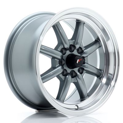 Диски JAPAN RACING JR19 Gun metal R15 W8 PCD4x100/114.3 ET20 DIA73.1