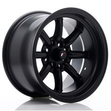 JAPAN RACING JR19 Matt Black R15 W9 PCD4x100/114.3 ET-13 DIA73.1