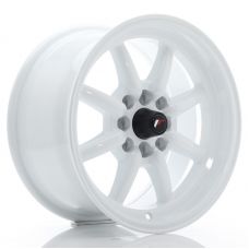 JAPAN RACING JR19 White R15 W8 PCD4x100/114.3 ET20 DIA73.1