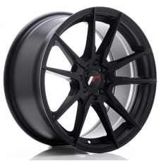 JAPAN RACING JR21 Matt Black R17 W8 PCD4x100/114.3 ET35 DIA74.1