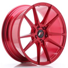 JAPAN RACING JR21 Platinum Red R18 W8.5 PCD5x112 ET40 DIA66.6