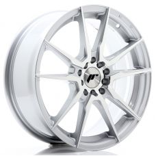 JAPAN RACING JR21 Silver Machined R17 W7 PCD4x100/108 ET25 DIA74.1