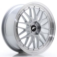 JAPAN RACING JR23 Hyper Silver Machined Lip R20 W8.5 PCD5x120 ET35 DIA72.6