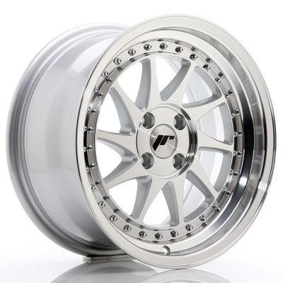 Диски JAPAN RACING JR26 Silver Machined Face R16 W8 PCD4x100 ET30 DIA67.1