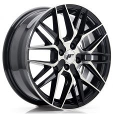 JAPAN RACING JR28 Glossy Black Machined Face R17 W7 PCD4x100 ET40 DIA67.1