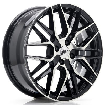 Диски JAPAN RACING JR28 Glossy Black Machined Face R17 W7 PCD4x100 ET40 DIA67.1