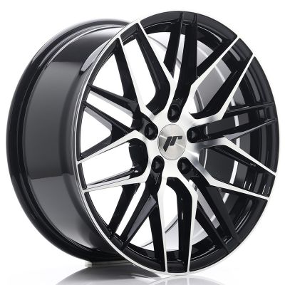 Диски JAPAN RACING JR28 Glossy Black Machined Face R18 W8.5 PCD5x114.3 ET40 DIA67.1