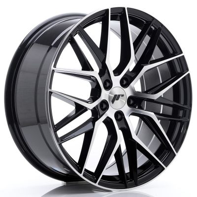 Диски JAPAN RACING JR28 Glossy Black Machined Face R20 W8.5 PCD5x114.3 ET40 DIA67.1