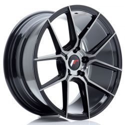 JR30 Black Brushed Tinted Face