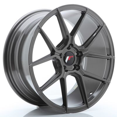 Диски JAPAN RACING JR30 Hyper Gray R18 W8.5 PCD5x120 ET35 DIA72.6