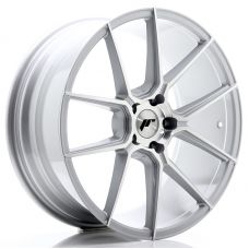 JAPAN RACING JR30 Silver Machined Face R20 W8.5 PCD5x120 ET35 DIA72.6