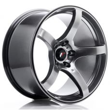 JAPAN RACING JR32 Hyper Black R18 W9.5 PCD5x114.3 ET18 DIA74.1