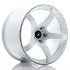 JAPAN RACING JR32 White R18 W10.5 PCD5x120 ET22 DIA72.6